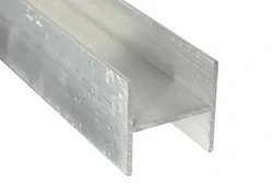 Алюминиевый Н-образный швеллер