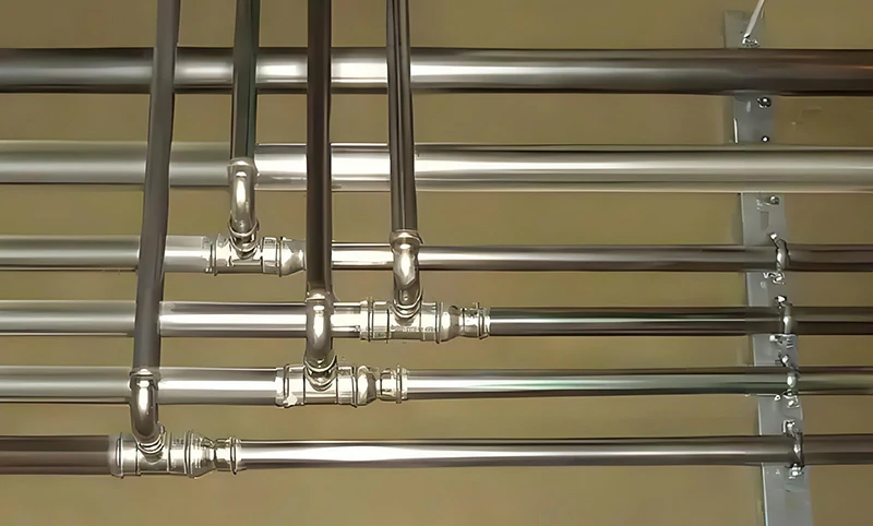 трубопроводная система низкого и среднего давления