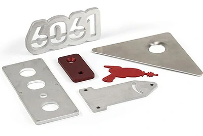 Лазерная резка алюминиевой пластины 6061 T6