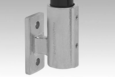 Смещенный настенный фланец