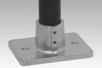 Прямоугольный напольный фланец