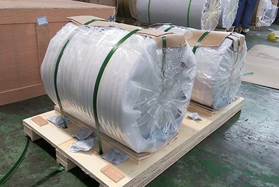 Упаковка алюминиевой ленты 6061 (аналог АД33)