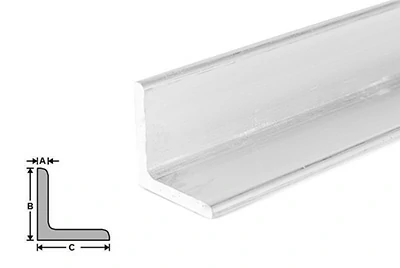 7075 Radius Corner Structural Aluminum Angle