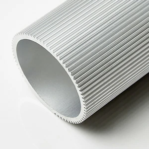 Алюминиевая ребристая круглая труба