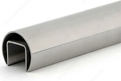 Round Grooved Tube for Top Rail