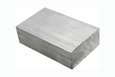 Алюминиевый блок 2024, вырезанный из катаной плиты