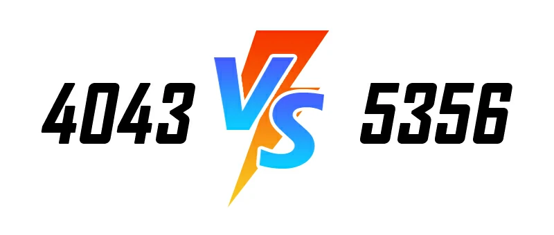 4043 против 5356