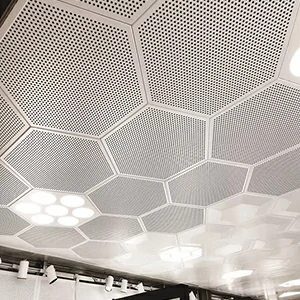 Перфорированный алюминий для потолочных панелей