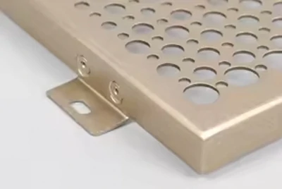 Перфорированная алюминиевая композитная панель