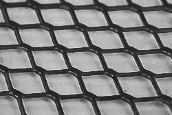 Черная расширяемая алюминиевая сетка