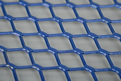 Синяя расширяемая алюминиевая сетка