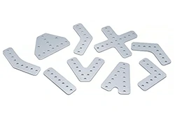 перфорированные алюминиевые косынки