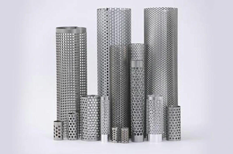 Перфорированная алюминиевая труба
