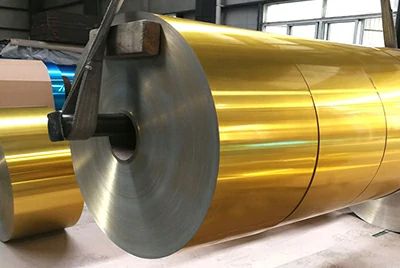 Color coated 1235 aluminum foil