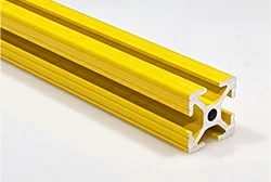 Желтый алюминиевый профиль 0.26