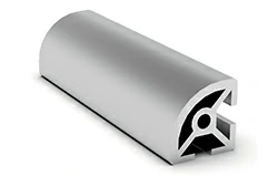 Алюминиевый профиль с четверть-круглым пазом 1 x 1 .26