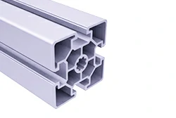 Гладкий алюминиевый профиль для каркасов с Т-пазом 45мм x 60мм