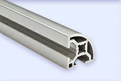 30mm x 30mm Quarter Round 8mm Aluminum Extrusion