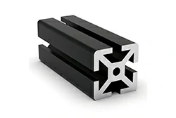 T SLOTS Black 40mm x 40mm 8mm Aluminum Extrusion