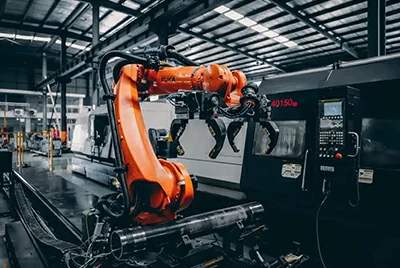 Rotating platform forged aluminum disc with close tolerance