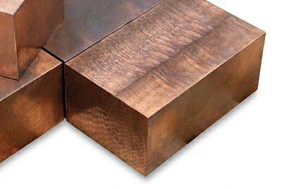 Ковочный блок из меди