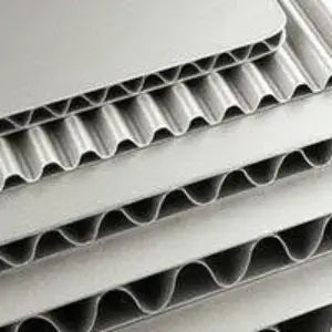 Гофрированная алюминиевая панель