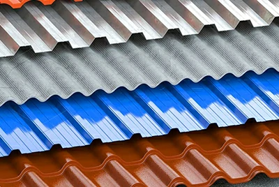 Гофрированные алюминиевые кровельные листы