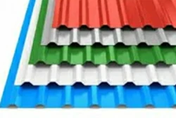 алюминиевая кровельная панель с цветным покрытием
