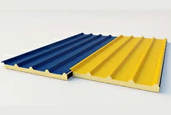 алюминиевая кровельная панель с цветным покрытием