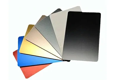 Цветной анодированный алюминиевый лист