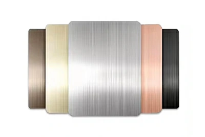 Брашированный анодированный алюминиевый лист