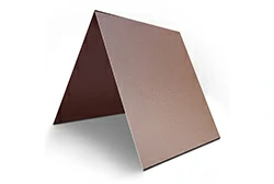Бронзовый анодированный алюминиевый лист