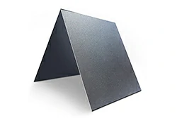 Серый анодированный алюминиевый лист