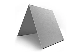 Серебристый анодированный алюминиевый лист