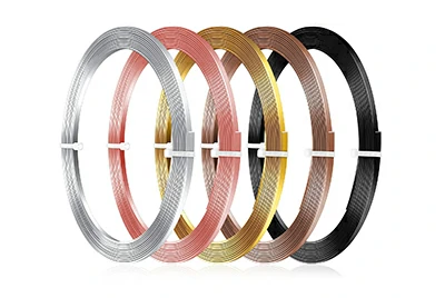 Анодированная алюминиевая плоская проволока