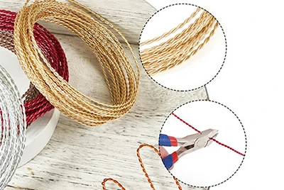 Анодированная витая круглая алюминиевая проволока