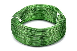 Зеленая анодированная алюминиевая проволока