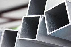 100mm aluminium box section