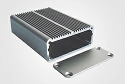 Aluminium heatsink enclosure