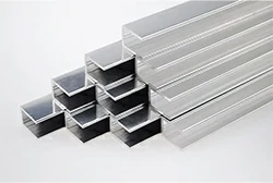Aluminum U channel extrusions