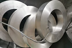 Полое кованое кольцо