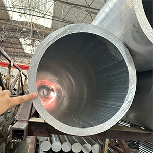 forged aluminum pipe hollow, large diameter and thick wall