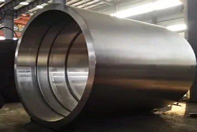 Large diameter forged pipes / thick wall forged pipe fittings