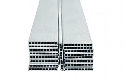 Pre-flux coated aluminous tube