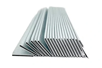 Si flux coated aluminum tube