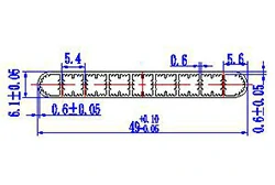 Радиаторные / кондиционные микроканальные плоские трубки