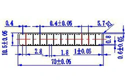 Охлаждающие пластины / Широкие многокамерные каналы охлаждения