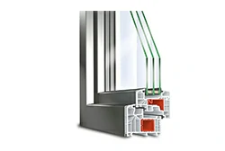 Виниловые окна с алюминиевой облицовкой