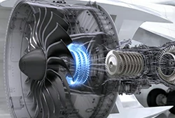 Лопатки турбинного двигателя