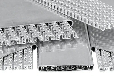 Плоские трубы с ребрами жесткости / зубчатыми ребрами Плоские трубы с ребрами жесткости / зубчатыми ребрами